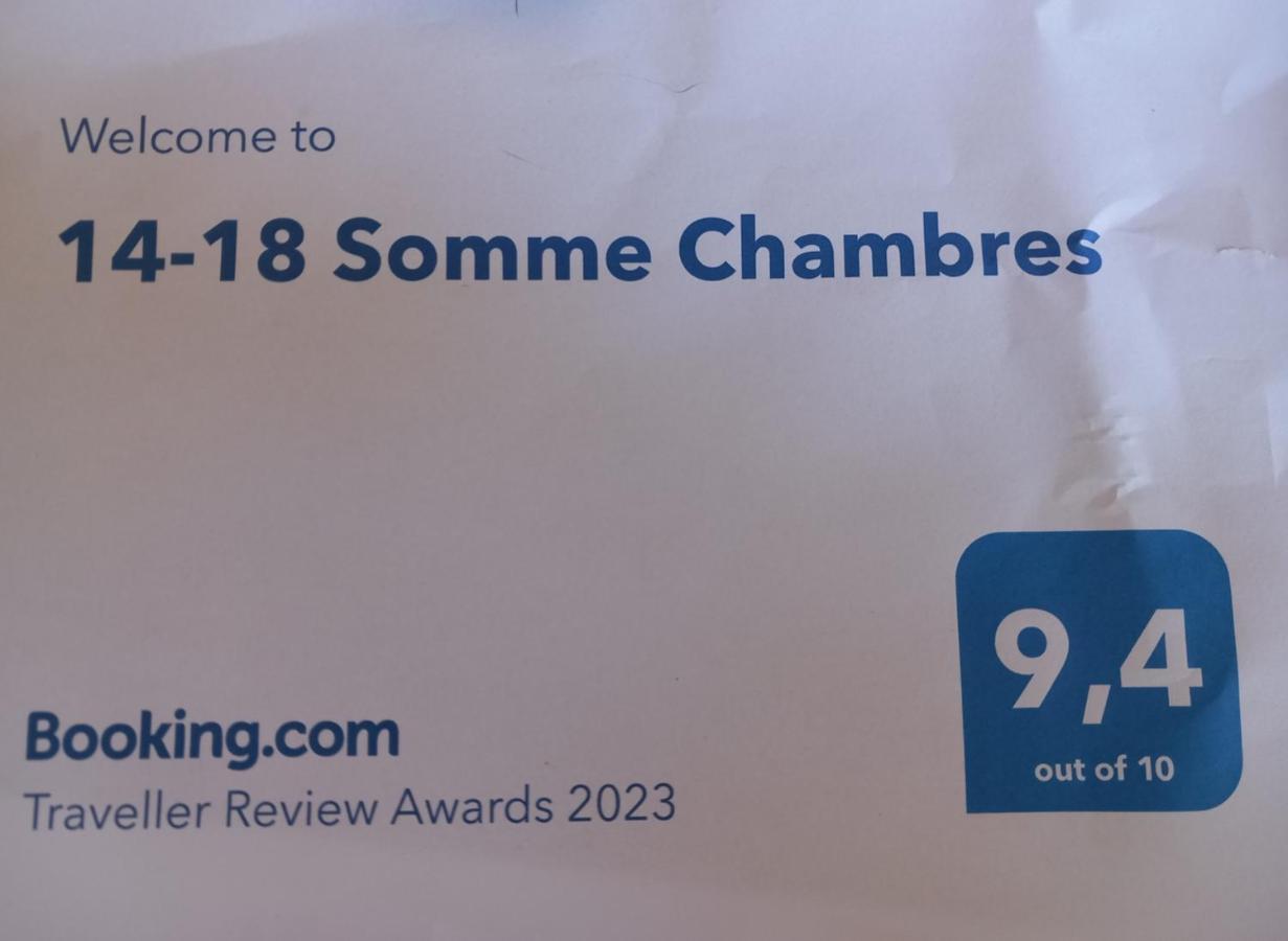 14-18 Somme Chambres Beaucourt-sur-l'Ancre ภายนอก รูปภาพ